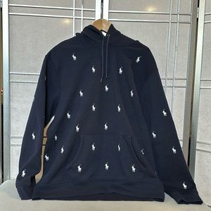 Polo sweatshirt(hoodie).